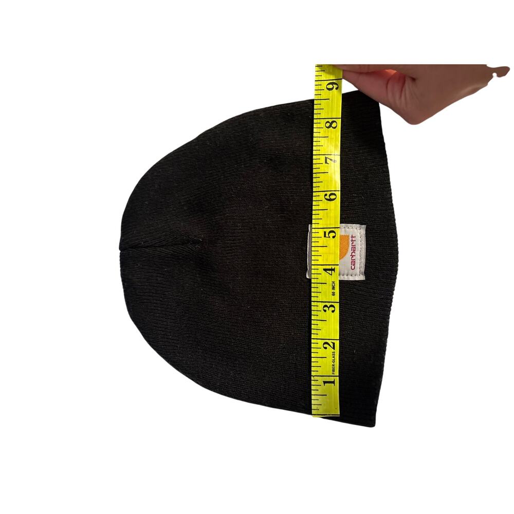 Carhartt Black Knit Beanie Hat - Picture 4 of 5